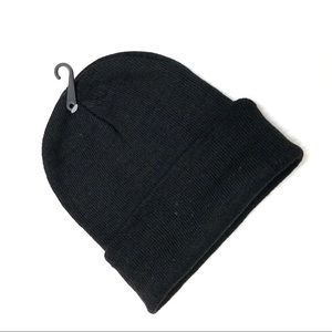 Classic Black Knit Beanie